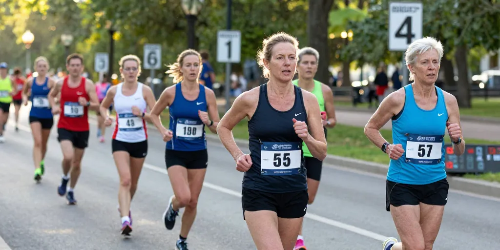moyenne 5km course femme