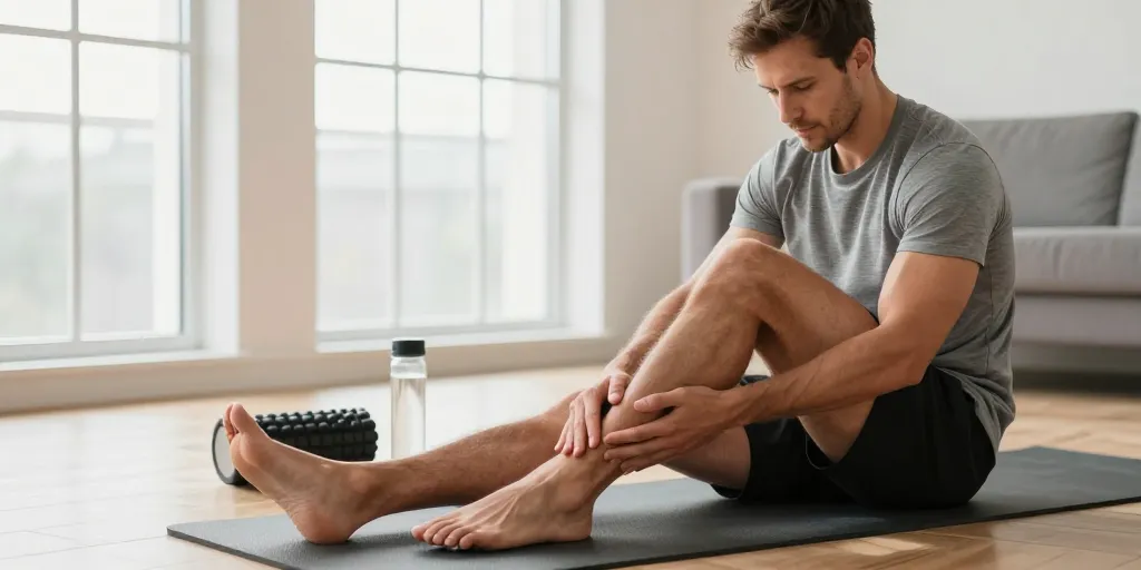 comment soulager courbatures cuisses
