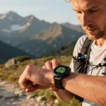 montre connectée avec cartographie